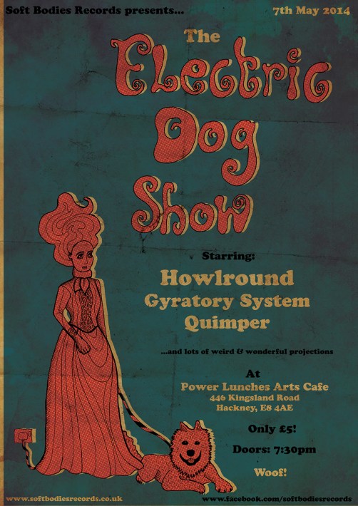 electric dog show flier